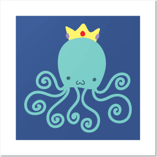 Princess Octopus Posters and Art